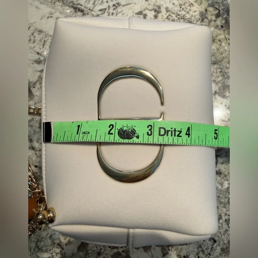 DIOR Cosmetic Bag with Gold Logo and Small Gift Box NWOT